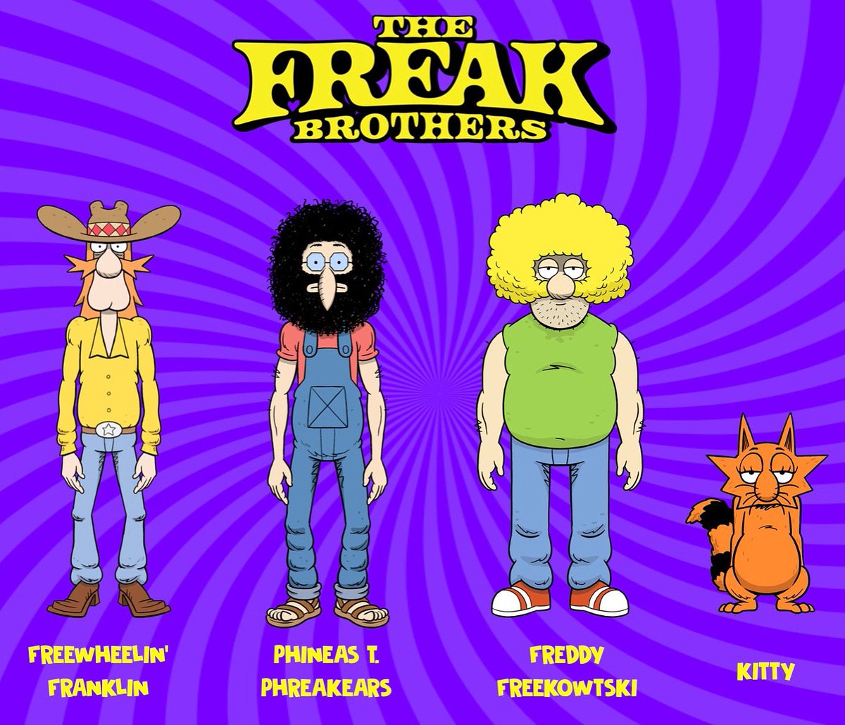 The Freak Brothers streaming VF